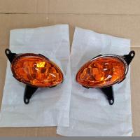 ราคา ไฟเลี้ยวหน้า Fino รุ่นแรก ฟีโน่รุ่นเก่า ฝาส้ม 1 คู่ ซ้าย ขวา พร้อมขั้ว หลอด ฟีโน่ Fino 2007 ไฟเลี้ยวฟีโน่ (4127502887)