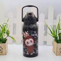 ราคา กระติกน้ำ เก็บความเย็น 1200ML ลายการ์ตูน LABUBU ขวดน้ำ หิ้วได้ กระติกใส่น้ำ เก็บร้อน เก็บเย็น (22059742305)