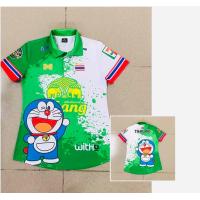ราคา เสื้อกีฬา เสื้อบอล ผู้หญิง เข้ารูป เสื้อพิมพ์ลายหน้าหลัง (21690848980)