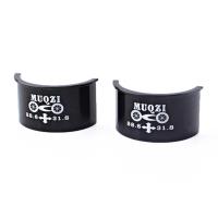 ราคา CAEDU อะไหล่จักรยาน 28 6 31 8 34 9mm อุปกรณ์จักรยาน สับจานหน้าจักรยาน ลด Spacer แปลงชิม อะแดปเตอร์หนีบเกียร์ (22115162131)