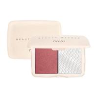 ราคา BEAUTY MAKEUP NOVO บลัชออน ไฮไลท์ บลอนเซอร์ 2 สี โนโว หน้าเงาวาว 5337 (12407133271)