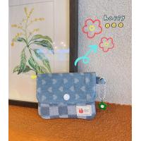 ราคา กระเป๋าใส่เหรียญ ขนาดเล็ก กระเป๋าผ้า ยีนส์ (21402845957)