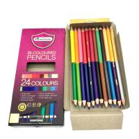 ราคา ดินสอสีไม้ 2 หัว มาสเตอร์อาร์ต 24 สี Premium Grade Bi Coloured Pencils (11631445977)