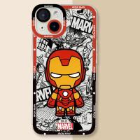 ราคา MAIFUWEI IPhone 15 14 13 11 Pro XR x XS MAX 7 8 14 15บวก SE 2020 12 13มินิการ์ตูน I RON Man พิษกัปตันซิลิโคนนุ่มใส (22059017702)