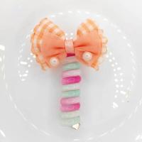 ราคา บ้านพลู ยางรัดผม สายโทรศัพท์ สีรุ้ง ดอกไม้ โบว์ น่ารัก มัดผม เด็กสาว (21501742046)