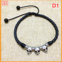 ราคา Ranghe ปรับได้เชือกทำมือ Anklet สำหรับผู้ชายเชือกเคลือบขี้ผึ้งรองเท้ารัดข้อสตรีโซ่เท้าชายหาดสร้อยข้อเท้านำโชคเครื่องประดับผู้ชาย (20873914573)
