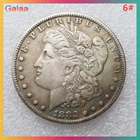 ราคา Galaa 1PC 1878 1887 USA Morgan Silver Dollar 1คอลเลกชันที่ระลึกเหรียญสำเนา (21346372976)