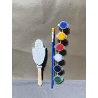 ราคา ปูนพลาสเตอร์ระบายสี รูปไอติม พร้อมสีและพู่กัน เลือกแบบได้ ตุ๊กตาระบายสีปูนปาสเตอร์ พร้อมส่ง (21781606256)