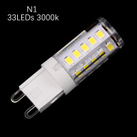 ราคา nappa 1ชิ้นหลอดไฟ LED G9ความสว่างสูง3W 5W 7W 220V โคมไฟกำลังคงที่ไฟ LED G9สปอตไลท์หลอด SMD 2835 (21844068138)