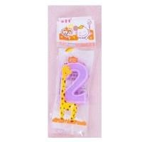 ราคา พร้อมส่ง เทียนวันเกิด มีฐานรอง 0 9 คละสี 1 ชิ้น เทียนตัวเลข เทียนวันเกิด Happy birthday เทียน (20002961968)