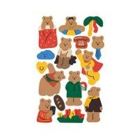 ราคา พร้อมส่ง สติ๊กเกอร์ไดคัท ลายคุณหมีและผองเพื่อน สติกเกอร์น่ารัก ติดเคส ไดอารี่ สไตล์เกาหลี 10 ลาย (11367891685)