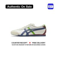 ราคา เคาน์เตอร์แท้ Onitsuka Tiger Mexico 66 Brown Blue Green รองเท้ากีฬา 1183A201 115 รับประกัน 1 ปี (21833164228)