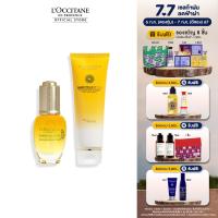 ราคา LOccitane Immortelle Divine Youth Face Oil 30 ml and Divine Cleansing Cream In Foam 125ml ล็อกซิทาน ออยล์บำรุงหน้าและโฟมล้างหน้า ดีไวน์ ยูธ เฟซ ออยล์ 30 มล และดีไวน์ คลีนซิ่ง ครีม อิน โฟม 125 มล ทำควา