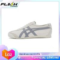 ราคา ของแท้พิเศษ Onitsuka Tiger Mexico 66 White Grey Blue รองเท้าผ้าใบผู้ชาย รองเท้าผ้าใบผู้หญิง 1183B771 201 (22088877488)