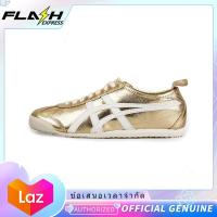 ราคา ของแท้พิเศษ Onitsuka Tiger Mexico 66 Gold รองเท้าผ้าใบผู้ชาย รองเท้าผ้าใบผู้หญิง THL7C2 9401 1183B566 201 (22089091257)