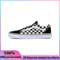 ราคา ของแท้อย่างเป็นทางการ Vans Old Skool Black Checkerboard Sports Sneakers VN0A38G1P0S (22138416140)