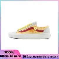 ราคา ของแท้อย่างเป็นทางการ Vans Old Skool Style 36 Yellow Orange Sports Sneakers VN0A3DZ3OXS (22140309327)