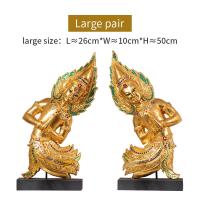 ราคา พระพุทธรูปทองคำ ไม้แกะสลักเสริมสิริมงคล ของตกแต่งวัด ของตกแต่งรีสอร์ท พระพุทธรูปแกะสลักด้วยไม้ (22055925412)