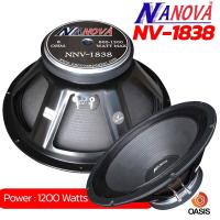 ราคา 1ดอก เสียงเบสแน่น กระชับ ดอก 18นิ้ว NANOVA NV 1838 ดอกลำโพง18นิ้ว ดอกลำโพงซับเบส 18นิ้ว (21526060228)