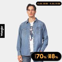 ราคา WRANGLER เสื้อเชิ้ตแขนยาวผู้ชาย คอลเลคชั่น Legend Of Wrangler ทรง REGULAR รุ่น WR S124MSHLN03 (21278579720)