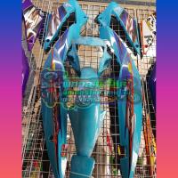 ราคา ชุดสีโซนิค Sonic ตัวใหม่ สีฟ้า เฟรมโซนิคตัวใหม่ เฟรมงานABS (913106189)