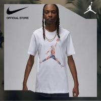 ราคา Nike Mens Jordan Brand JM Wtrclr Ss Crew Tee White ไนกี้ เสื้อยืดคอกลมผู้ชาย Jordan Brand JM Wtrclr Ss สีขาว (21341208937)