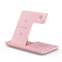 ราคา June 1 2024 3 in 1 Wireless Charger 20W Wireless Charger Station สำหรับ Airpods Pro Apple Watch iPhone 15 Pro max 14 13 12 Samsung Huawei Xiaomi (21997567835)
