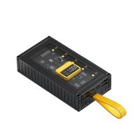 ราคา แบตสำรองมือถือชาร์จเร็ว 120W แบตสำรอง 30000mAh ลักษณะโปร่งใสจอแสดงผล LED แหล่งจ่ายไฟมือถือรองรับ iPhone Android Type C (22071890986)