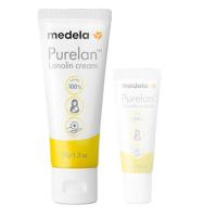 ราคา ครีมทาหัวนม Medela Purelan Nipple Cream 37g 7g ทาแล้วไม่ต้องล้างออก ทาแล้วให้น้องดูดได้โดยไม่ต้องล้างออก Pure Lanolin Cream (14282462492)
