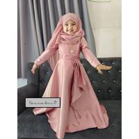 ราคา ชุดเดรสเด็กมุสลิม รุ่นจัสมินเด็กน้อย เนื้อผ้าซาร่า เด็กหญิง ชุดเด็กอิสลาม ชุดเด็กมุสลิม ชุดรายอเด็กมีไซซ์ M 3XL (20836313753)