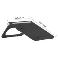 ราคา พัดลมระบายความร้อนคอมพิวเตอร์เงียบคูลเลอร์อลูมิเนียมขาตั้งแล็ปท็อปบางพัดลมระบายอากาศโน้ตบุ๊คสำหรับ16นิ้วฐานปิดเสียงสำหรับเกมแล็ปท็อปพัดลมโน้ตบุ๊กที่วางโน้ตบุ๊ค (21763775982)