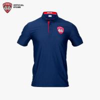 ราคา Muangthong United เสื้อโปโลเมืองทองยูไนเต็ดสีกรม เรียบ (20890831752)