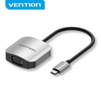 ราคา Vention อะแดปเตอร์ USB C VGA Type C เป็น VGAตัวแปลง4K สำหรับ SAMSUNG S20 Surface Pro 7 Huawei P40 P30 Pro USB C เป็น VGA (13516108403)