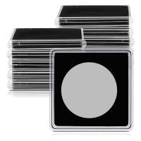 ราคา 20 Pcs Silver Dollar Coin Holder 2 x 2 Half Dollar Coin Holder Coin Capsule Coin Snap Plastic Coin Holder (19549184677)