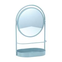 ราคา INDEX LIVING MALL กระจกตั้งโต๊ะ รุ่นโมน่า สีฟ้าเข้ม (21972310785)