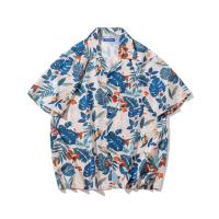 ราคา HBUH เสื้อฮาวาย เสื้อเชิ้ตสงกรานต์ลายดอก hawaiiสไตล์เกาหลี (21480927955)