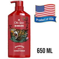 ราคา Old Spice Bearglove 2 in 1 Shampoo Conditioner 650ml (19274933736)