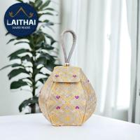 ราคา กระเป๋าผ้าไทย แพรวากาฬสินธุ์ ทรงถุงทอง เซต 1 (21727911141)