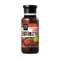 ราคา ซอสหมักหมูย่าง ซอสเกาหลี บุลโกกิ คาลบิ Chungjungwon pork bulgogi galbi marinade 500g 청정원 돼지불고기 양념 돼지갈비 양념장 (21930457216)