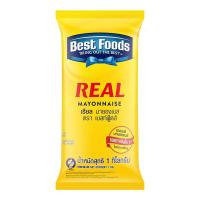 ราคา เบสท์ฟู้ดส์ เรียล มายองเนส ถุง 1 กก 1000 กรัม BEST FOODS Real Mayonnaise 1kg 1000 g (21994199839)