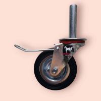 ราคา ล้อนั่งร้านขนาด 6 นิ้ว มีเบรค 6 นิ้ว ไม่มีเบรค งานก่อสร้าง งานอาคาร ราคาส่ง (18465136503)