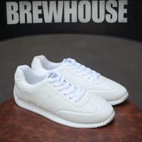 ราคา รองเท้าผู้ชายสีขาวระบายอากาศเบอร์36เบอร์37เบอร์38รุ่นใหม่รองเท้าแฟชั่นรองเท้าลำลองผู้ชายอินเทรนด์สไตล์เกาหลี (21581208547)