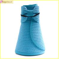 ราคา Gigicloud Women Big Brim Sun Hat Breathable Anti Uv Straw Sun Visor For Summer Beach Leisure Travel (21286403881)
