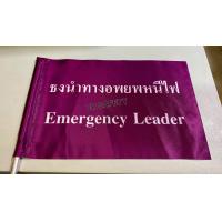 ราคา ธงอพยพหนีไฟ ธงนำทางอพยพ ขนาด 20x30 ซม พร้อมฐานเสียบ (9768118334)