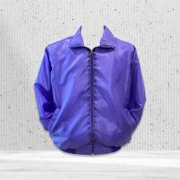 ราคา เสื้อแขนยาว ผ้าร่ม สีม่วง พรีเมียม Free Size กันแดด กันลม ราคาโรงงาน พร้อมส่งราคาถูก (21579388658)