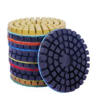 ราคา ใบเพชรอ่อนตัว 4นิ้วแบบขัดน้ำและขัดแห้ง ใบเรซิ่นใส่เครื่องขัดพื้นขัดหินอ่อน ขัดหินแกรนิต ขัดพื้นคอนกรีต ขัดเงา แผ่นขัดหิน (22157178111)