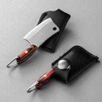 ราคา มีดจิ๋วขนาดเล็ก มีดพวงกุญแจ พร้อมปลอก ด้ามไม้แท้ หมุดทองเหลือง มีดปังตอ มีดทำครัว มีดจิ๋วแปลกๆ ใช้เปิดกล่องพัสดุได้ (22092867714)