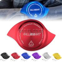 ราคา Universal ถังรถยนต์ฝาครอบ Ralliart อลูมิเนียม Machined ฝาครอบหม้อน้ำฝาครอบสำหรับมิตซูบิชิอีคลิปส์ (7923050267)