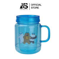 ราคา แก้วน้ำมีฝา We Bare Bears ชมพู ฟ้า ขนาด 16 Oz 1 ใบ (21275456901)