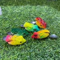 ราคา เซ็ทเหยื่อตกปลาช่อน เหยื่อตกปลา กบยาง กบยางตกปลา กบหางพู่ กบยางตกปลา พร้อมกล่องพลสาติก 5 ช่องเล็ก คละสี (21411801435)